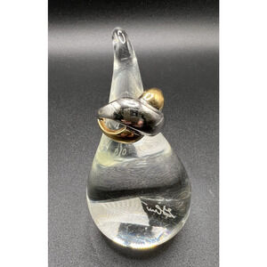 Vintage Premier Designs Gold Brass And Silver Plated "X" Ring Size 8